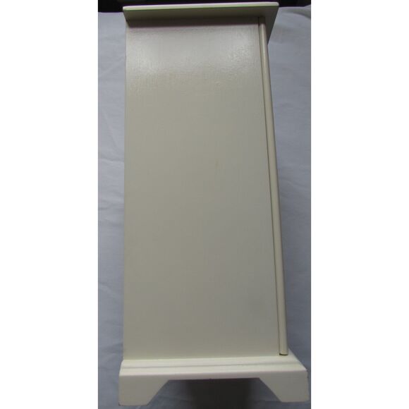 Avon 1999 Jewelry box armoire case floral design red roses 5 drawers mirror - Picture 5 of 16